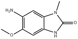 2H-Benzimidazol-2-one,6-amino-1,3-dihydro-5-methoxy-1-methyl-(9CI) Struktur