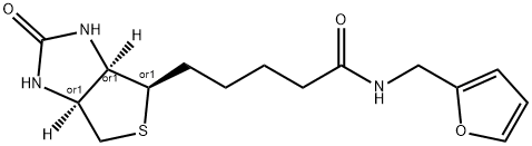 Biotin-furfurylamine Struktur