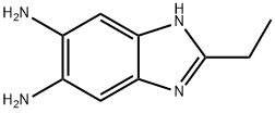 1H-Benzimidazole-5,6-diamine,2-ethyl-(9CI) Struktur