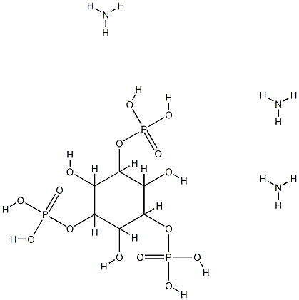 D-Myo-inositol-1,3,5-triphosphate (aMMoniuM salt) Struktur