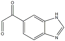 1H-Benzimidazole-5-acetaldehyde,alpha-oxo-(9CI) Struktur