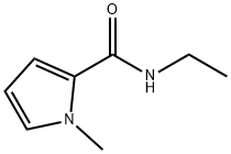 1H-Pyrrole-2-carboxamide,N-ethyl-1-methyl-(9CI) Struktur