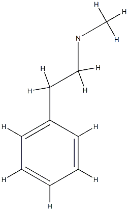 AMidogen, Methyl(2-phenylethyl)- Struktur