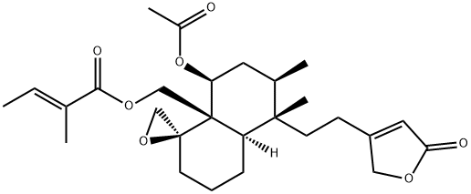 Ajugacumbin A Struktur