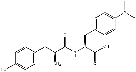 tyrosine-4'-dimethylaminophenylalanine Struktur