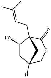 Vibralactone D Struktur