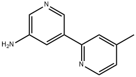 4-Methyl-2,3'-bipyridin-5'-aMine Struktur