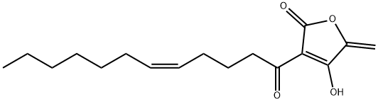 agglomerin B Struktur