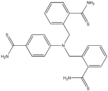 4-[Bis(2-thiocarbaMoylbenzyl)aMino]thiobenzaMide, 97% Struktur