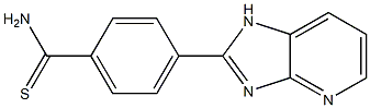 4-(7-Aza-2-benziMidazolyl)thiobenzaMide, 97% Struktur