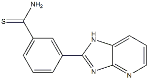 3-(7-Aza-2-benziMidazolyl)thiobenzaMide, 97% Struktur