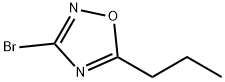 3-bromo-5-propyl-1,2,4-oxadiazole(SALTDATA: FREE) Struktur