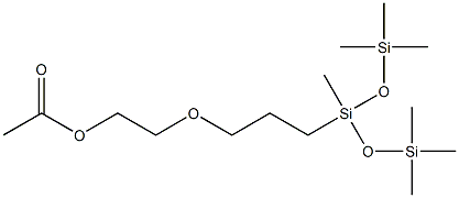 2-[ACETOXY(POLYETHYLENEOXY)PROPYL]HEPTAMETHYLTRISILOXANE