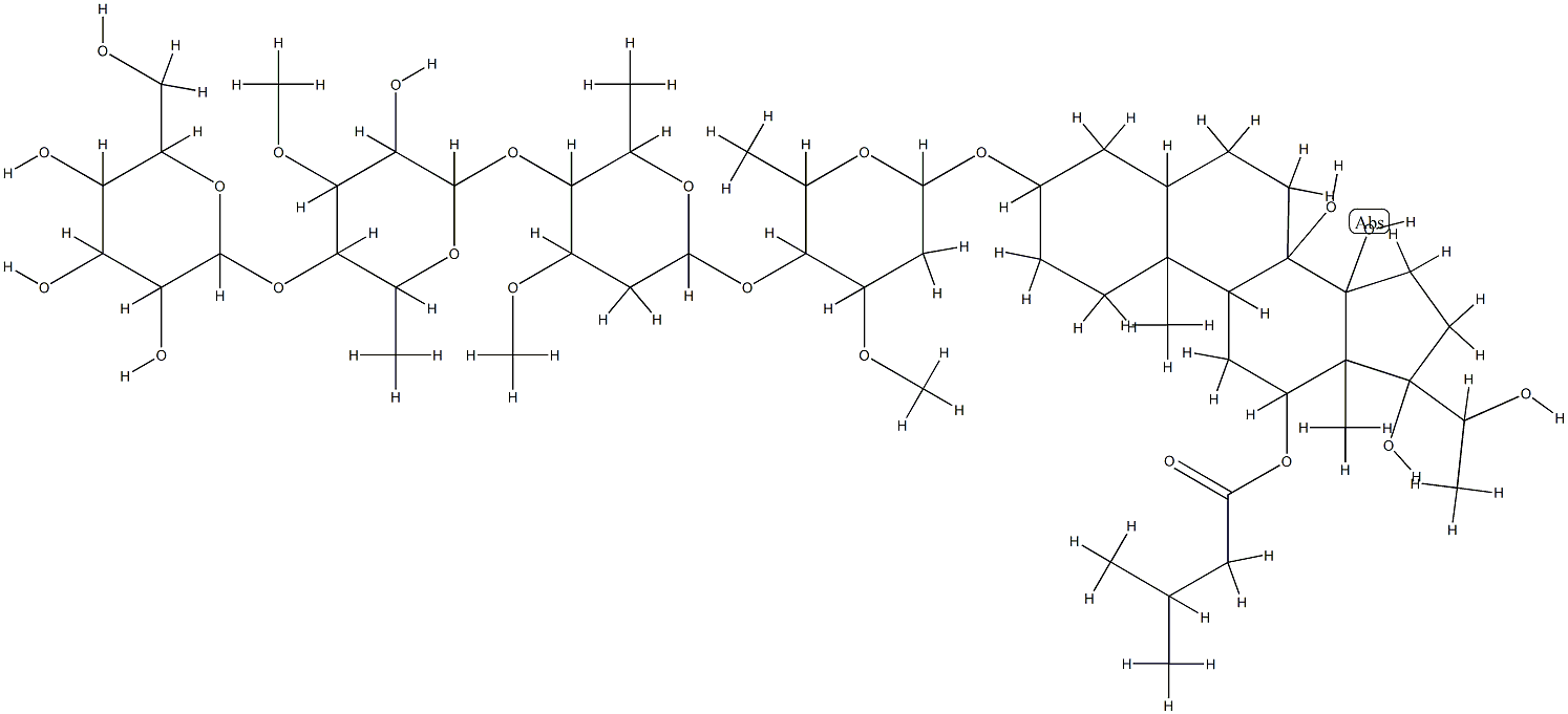 dregeoside B Struktur