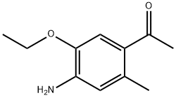 1-(4-Amino-5-ethoxy-2-methyl-phenyl)-ethanone Struktur