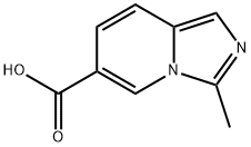 3-METHYLIMIDAZO[1,5-A]PYRIDINE-6-CARBOXYLIC ACID Struktur