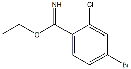 ethyl 4-bromo-2-chlorobenzimidate Struktur