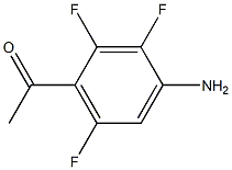 1-(4-Amino-2,3,6-trifluoro-phenyl)-ethanone Struktur