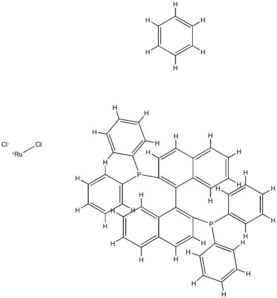 (S)-(+)-2,2''-BIS(DIPHENYLPHOSPHINO)-1,1''-BINAPHTHALENE]CHLORO(BENZENE)RUTHENIUM CHLORIDE