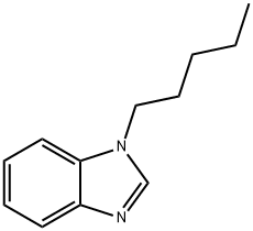 1H-Benzimidazole,1-pentyl-(9CI) Struktur