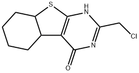 5-(chloromethyl)-8-thia-4,6-diazatricyclo[7.4.0.0,]trideca-2(7),3,5-trien-3-ol Struktur