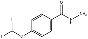 4-(difluoromethoxy)benzohydrazide Struktur