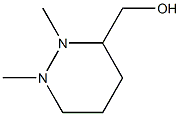 3-Pyridazinemethanol,hexahydro-1,2-dimethyl-(9CI) Struktur