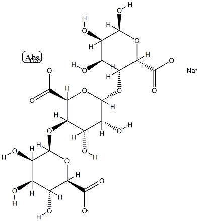 ALGINIC ACID CALCIUM SODIUM SALT Struktur