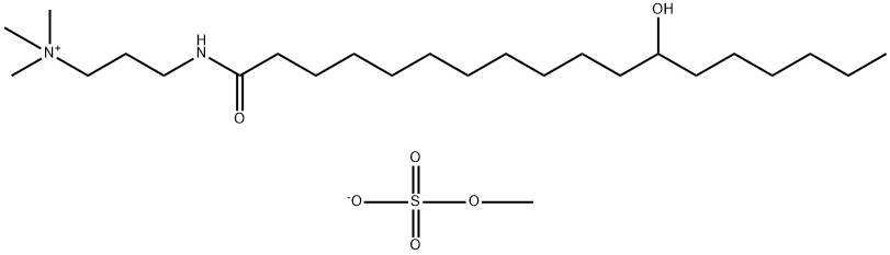 HYDROXYSTEARAMIDOPROPYL TRIMONIUM METHOSULFATE Struktur