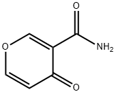 4H-Pyran-3-carboxamide,4-oxo-(9CI) Struktur