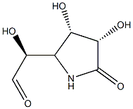 2-Pyrrolidineacetaldehyde,-alpha-,3,4-trihydroxy-5-oxo-,[2S-[2-alpha-(S*),3-alpha-,4-alpha-]]-(9CI) Struktur