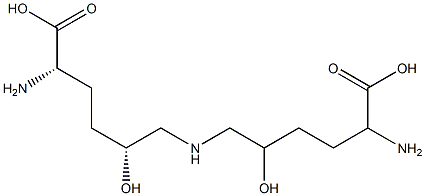 5,5'-dihydroxylysylnorleucine Struktur