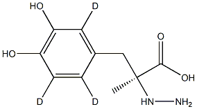 (s)-(-)-Carbidopa-d3 Struktur