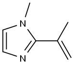 1H-Imidazole,1-methyl-2-(1-methylethenyl)-(9CI) Struktur