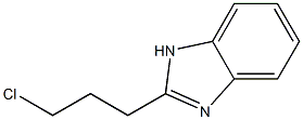 1H-Benzimidazole,2-(3-chloropropyl)-(9CI) Struktur