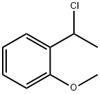 1-(1-chloroethyl)-2-methoxybenzene Struktur