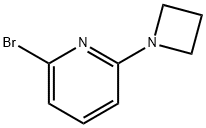 2-(azetidin-1-yl)-6-broMopyridine Struktur