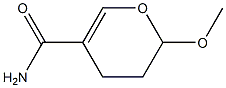 2H-Pyran-5-carboxamide,3,4-dihydro-2-methoxy-(9CI) Struktur