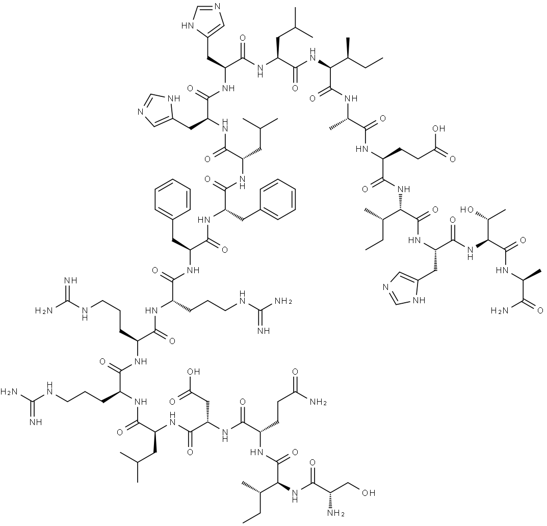 parathyroid hormone-related protein(14-34) amide Struktur