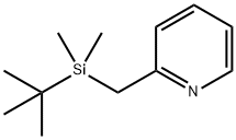 Pyridine,2-[[(1,1-dimethylethyl)dimethylsilyl]methyl]-(9CI) Struktur