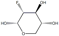 alpha-D-Xylopyranose,2-deoxy-2-fluoro-(9CI) Struktur