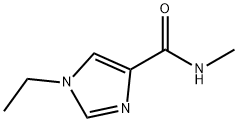 1H-Imidazole-4-carboxamide,1-ethyl-N-methyl-(9CI) Struktur