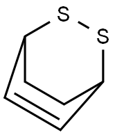 2,3-Dithiabicyclo[2.2.2]oct-5-ene Struktur