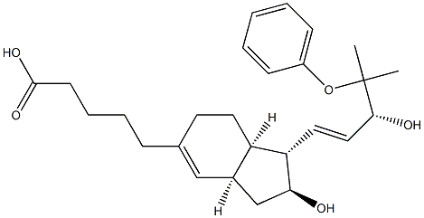 homoisocarbacyclin Struktur