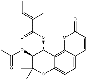 Peucedanocoumarin III Structure