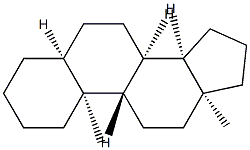 (14β)-5β-Androstane Struktur