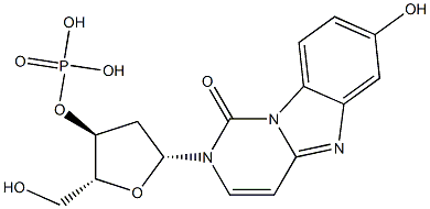 (3'-hydroxy)-3,N(4)-benzetheno-1'-deoxycytidine 3'-phosphate Struktur