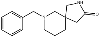 7-Benzyl-2,7-diazaspiro[4,5]decan-3-one heMioxlate Struktur