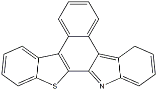 14H- benzo [c] benzo [4,5] thieno [2,3-a] carbazole[ Structure