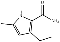 1H-Pyrrole-2-carboxamide,3-ethyl-5-methyl-(9CI) Struktur